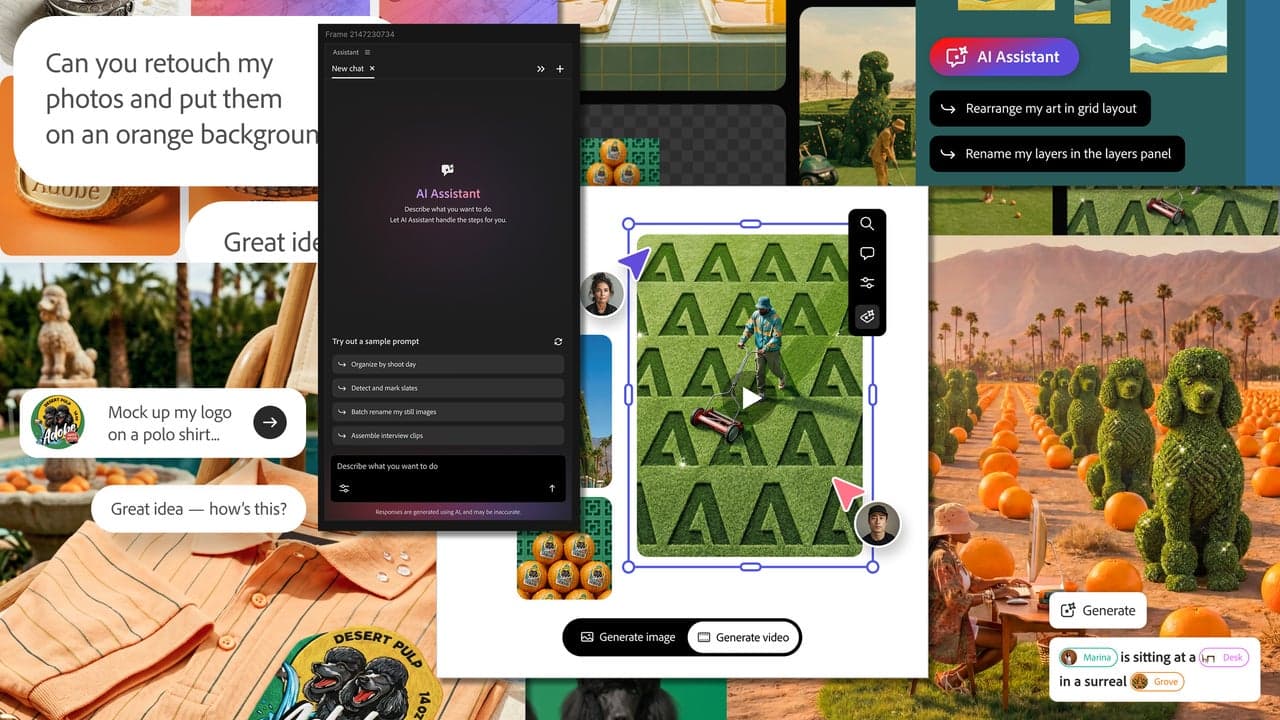 Adobe Rolls Out AI Agents for Creative Cloud: A Game-Changer for Photoshop, Illustrator, InDesign & Premiere