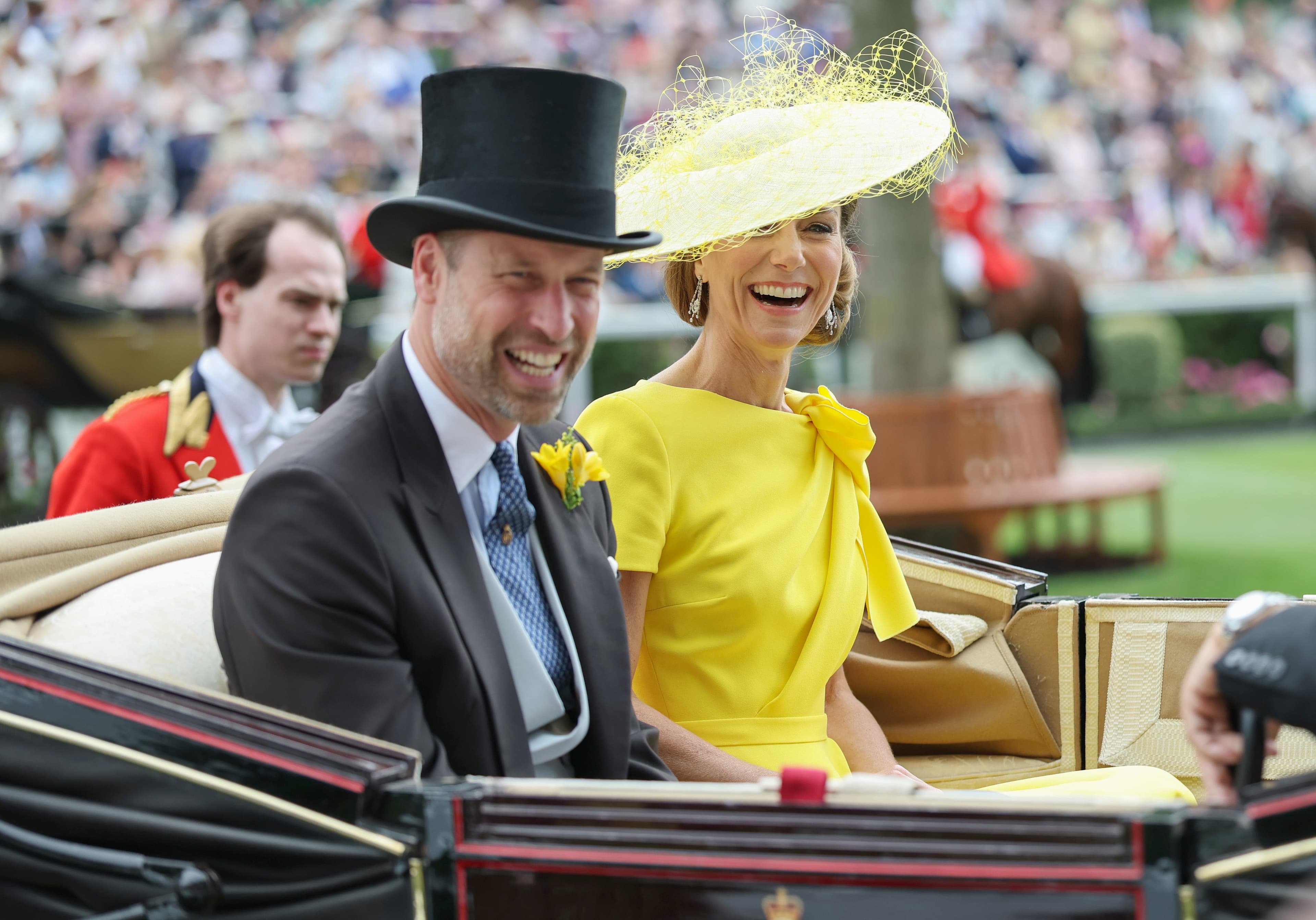 Kate Middleton's Canary Yellow Dress Stole the Show at Royal Ascot