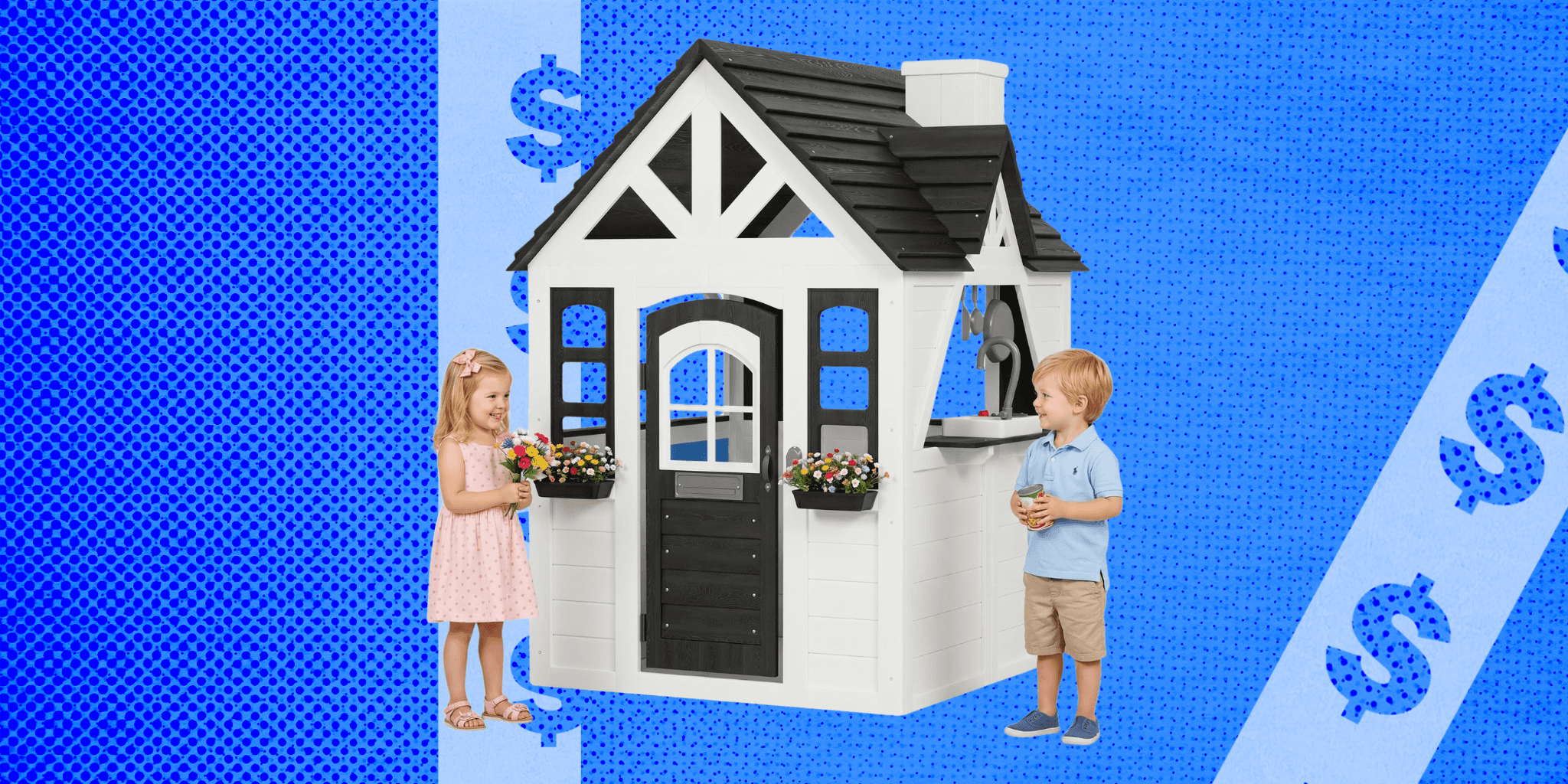 This Cute Playhouse Looks Straight Out of a Storybook—And It's $150 Off