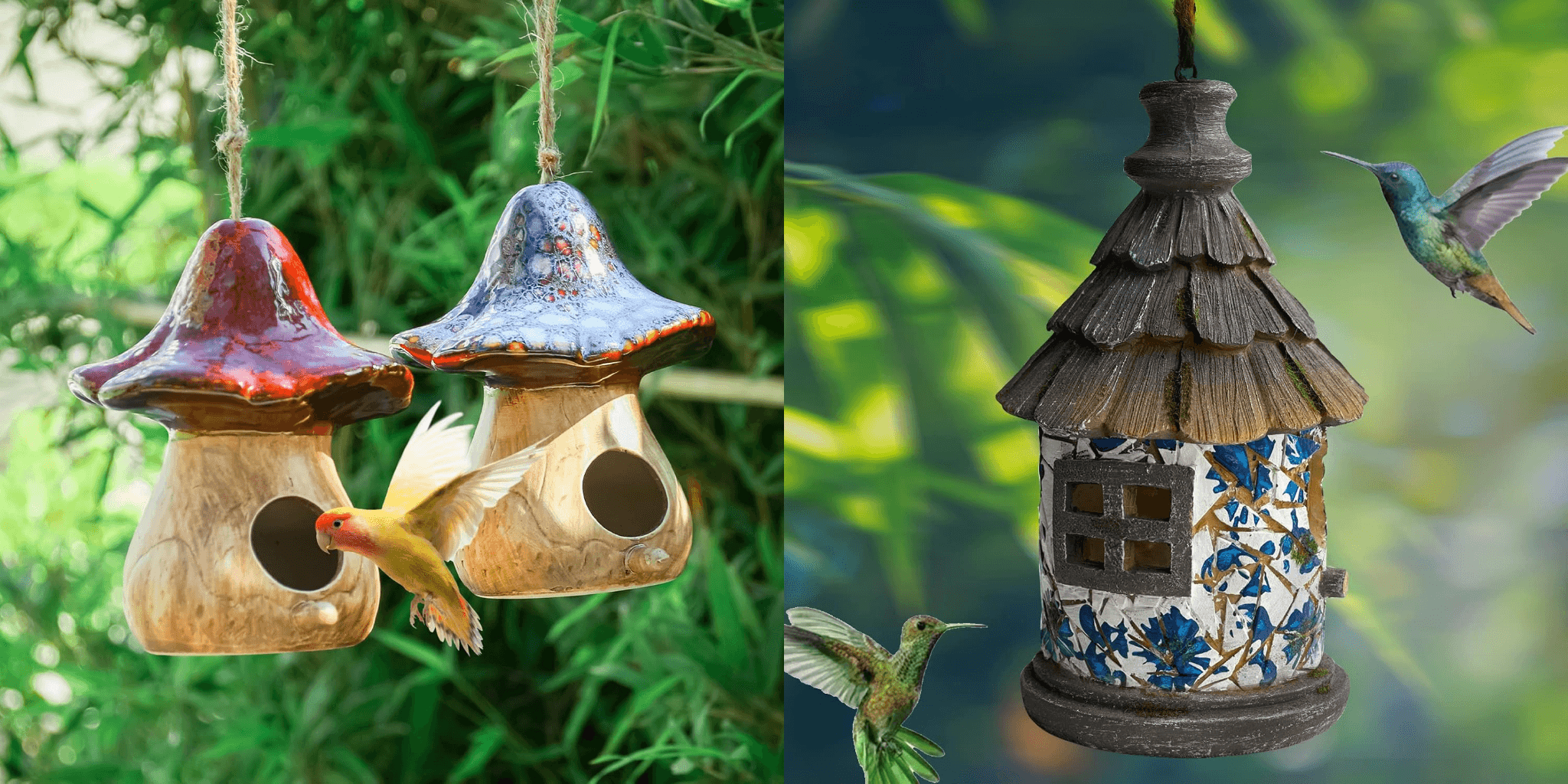 11 Charming Birdhouses That Belong in a Cottage Garden